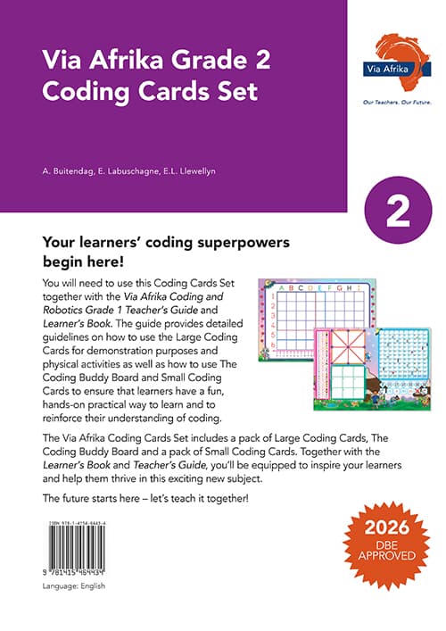 Coding & Robotics Grade 2 Coding Cards