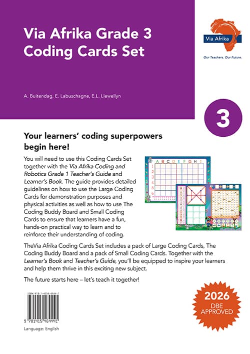 Coding & Robotics Grade 3 Coding Cards